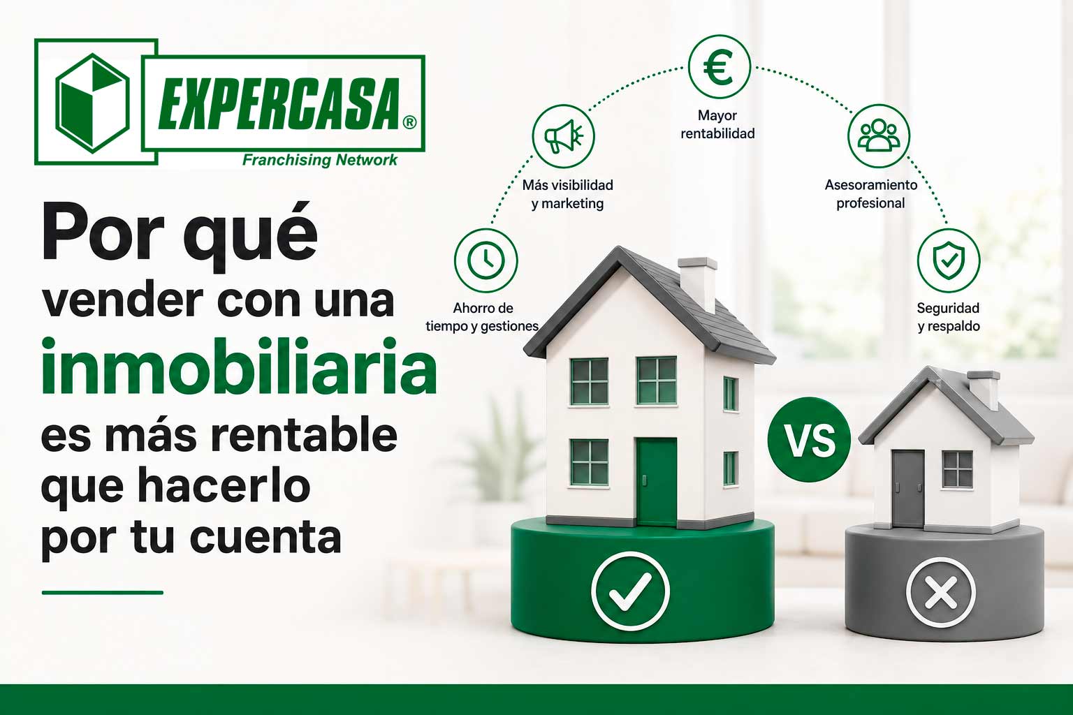 Por qué vender con una inmobiliaria es más rentable que hacerlo por tu cuenta
