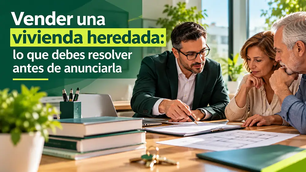 Vender una vivienda heredada: lo que debes resolver antes de anunciarla