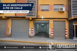 Foto de portada de BAJO INDEPENDIENTE DE 40 M² A PIE DE CALLE EN PLENO MANISES