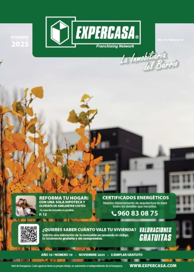 Portada revista Revista Expercasa Noviembre 2025