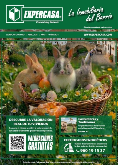 Portada revista Revista Expercasa Abril 2026