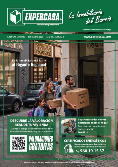 Portada revista Revista Expercasa Septiembre 2026